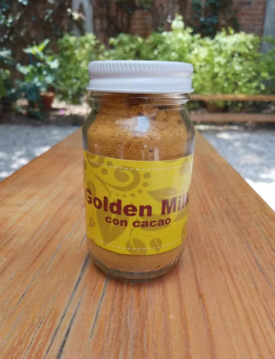 Golden milk con cacao