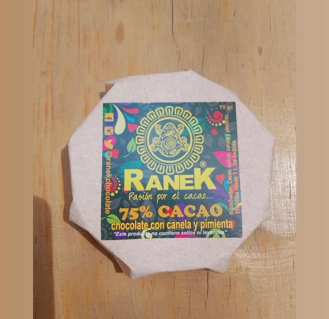 Chocolate en Tablilla 75% cacao